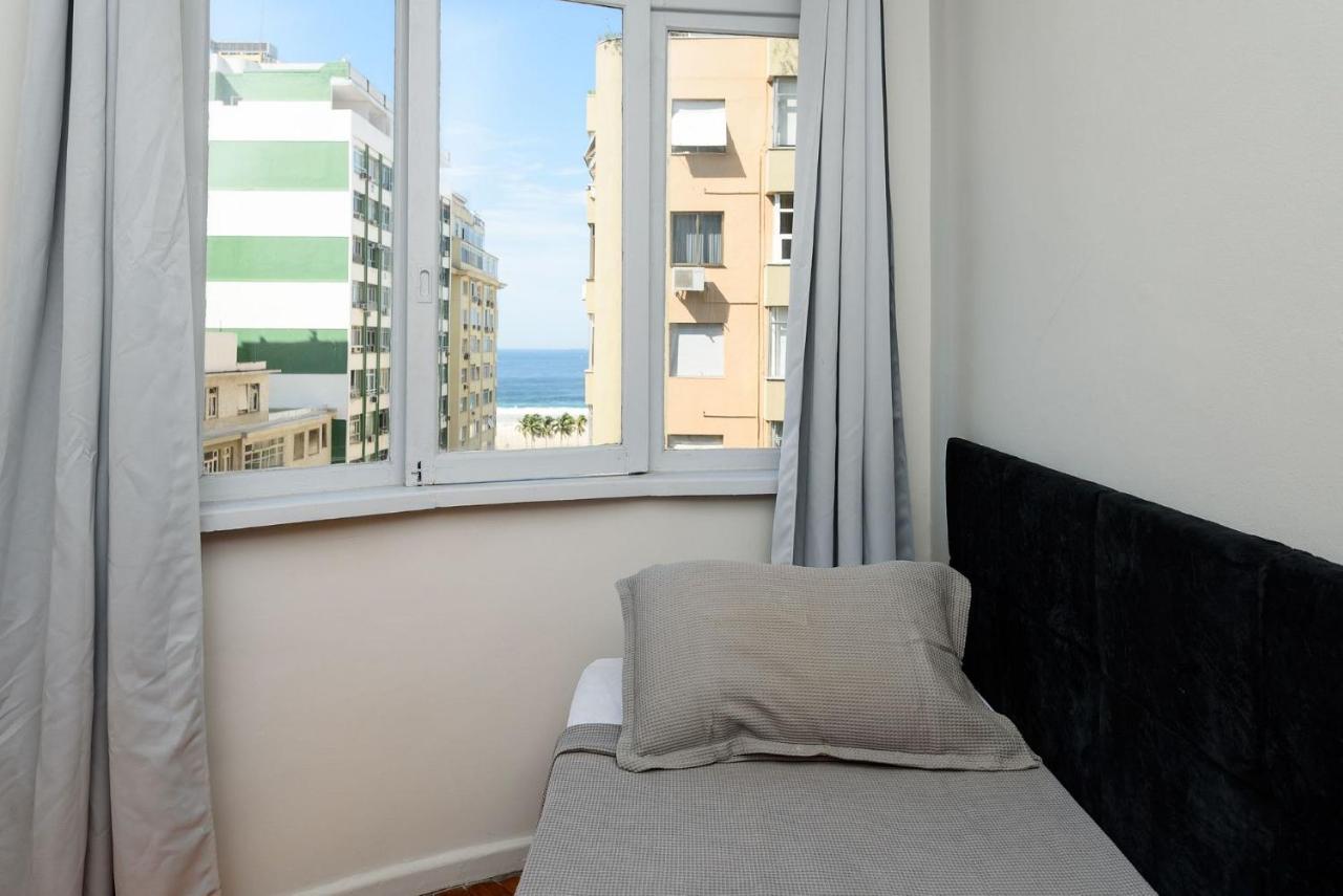 2 Quartos Em Copacabana C/ Vista-Mar | Pj 135/808 Rio de Janeiro Kültér fotó