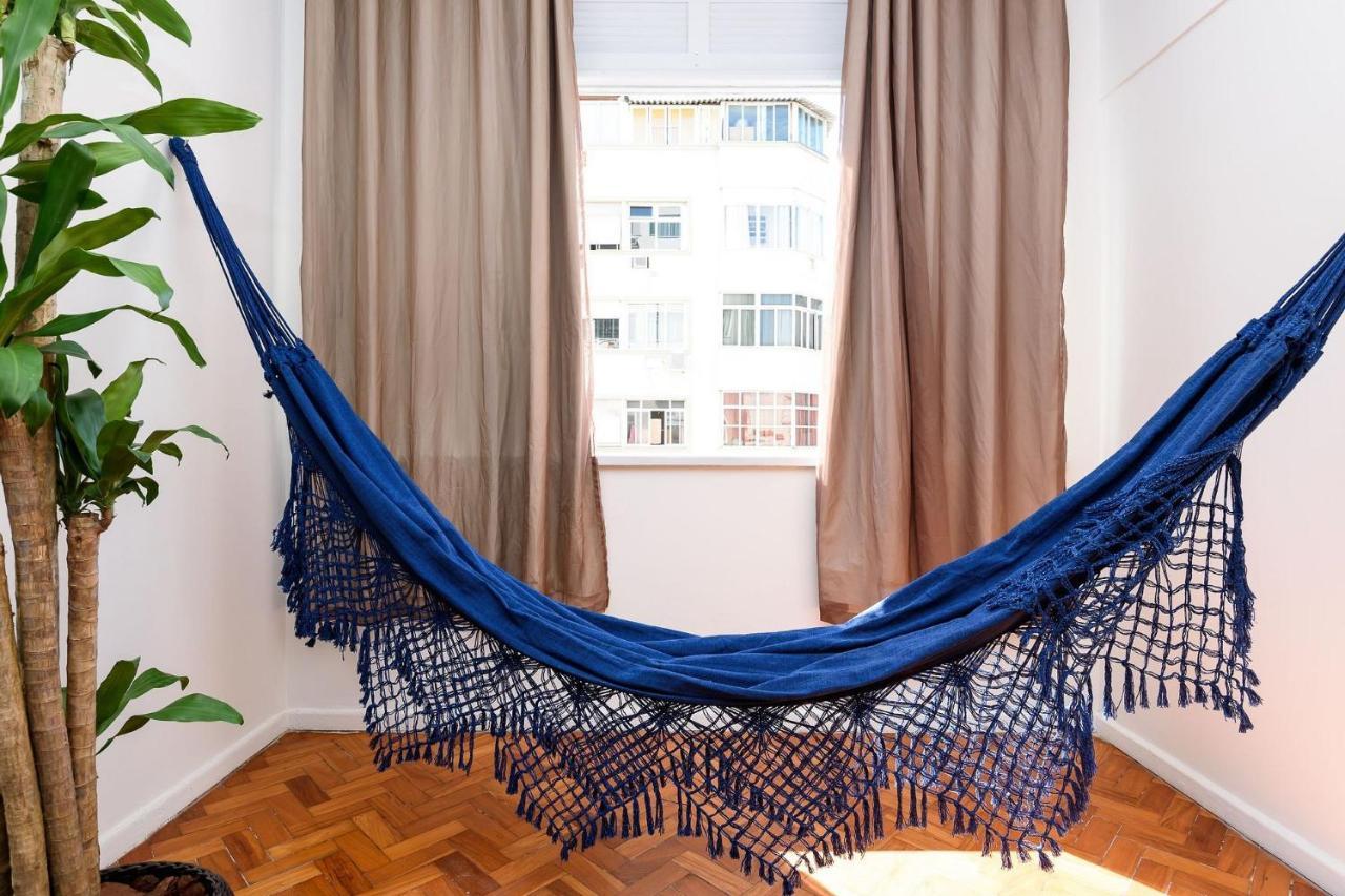 2 Quartos Em Copacabana C/ Vista-Mar | Pj 135/808 Rio de Janeiro Kültér fotó