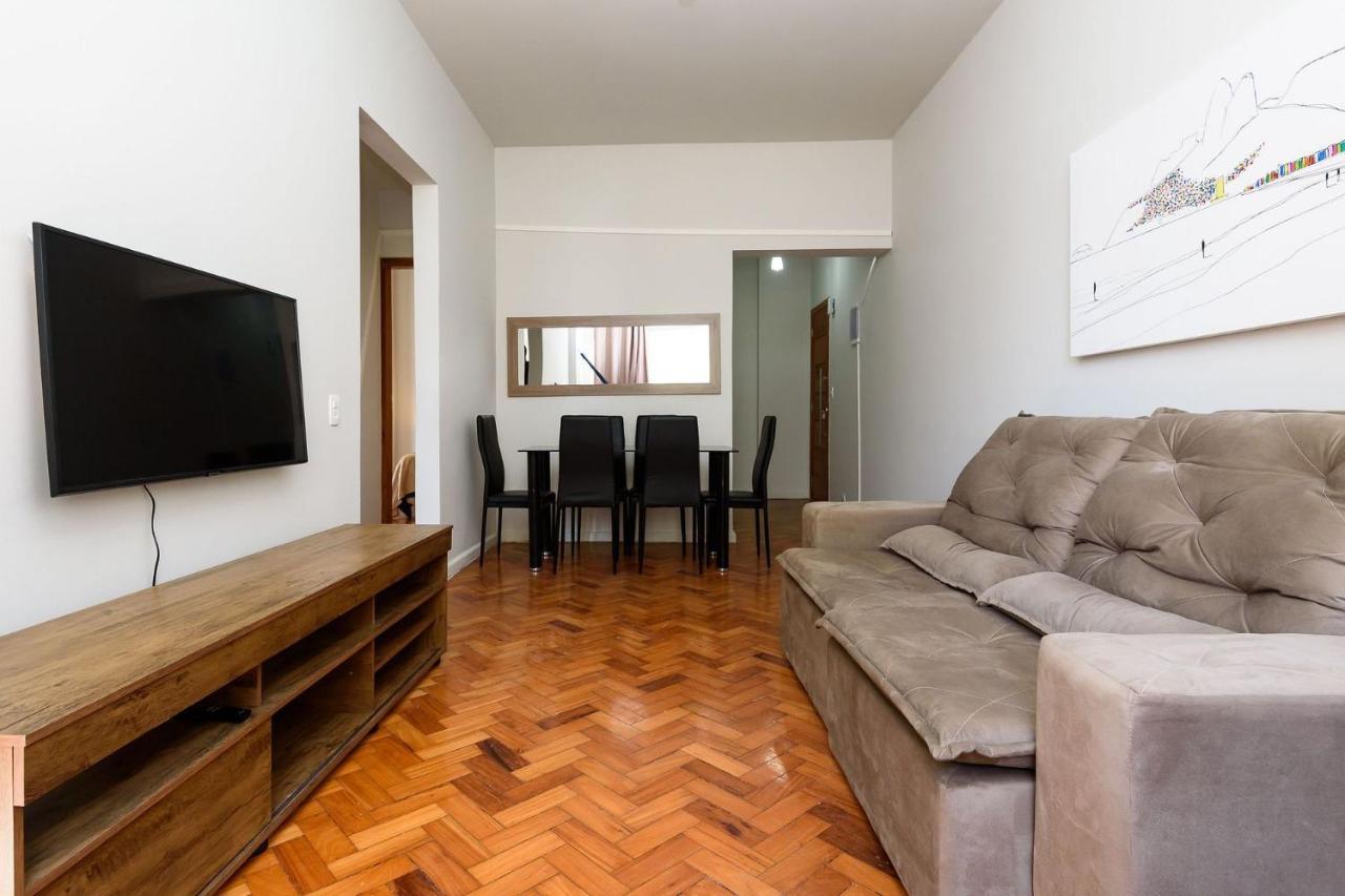 2 Quartos Em Copacabana C/ Vista-Mar | Pj 135/808 Rio de Janeiro Kültér fotó