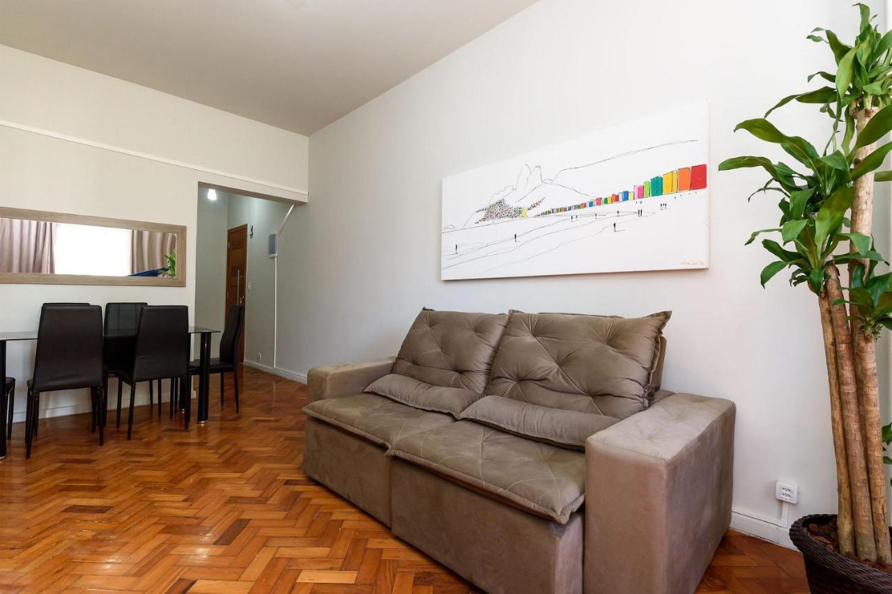 2 Quartos Em Copacabana C/ Vista-Mar | Pj 135/808 Rio de Janeiro Kültér fotó