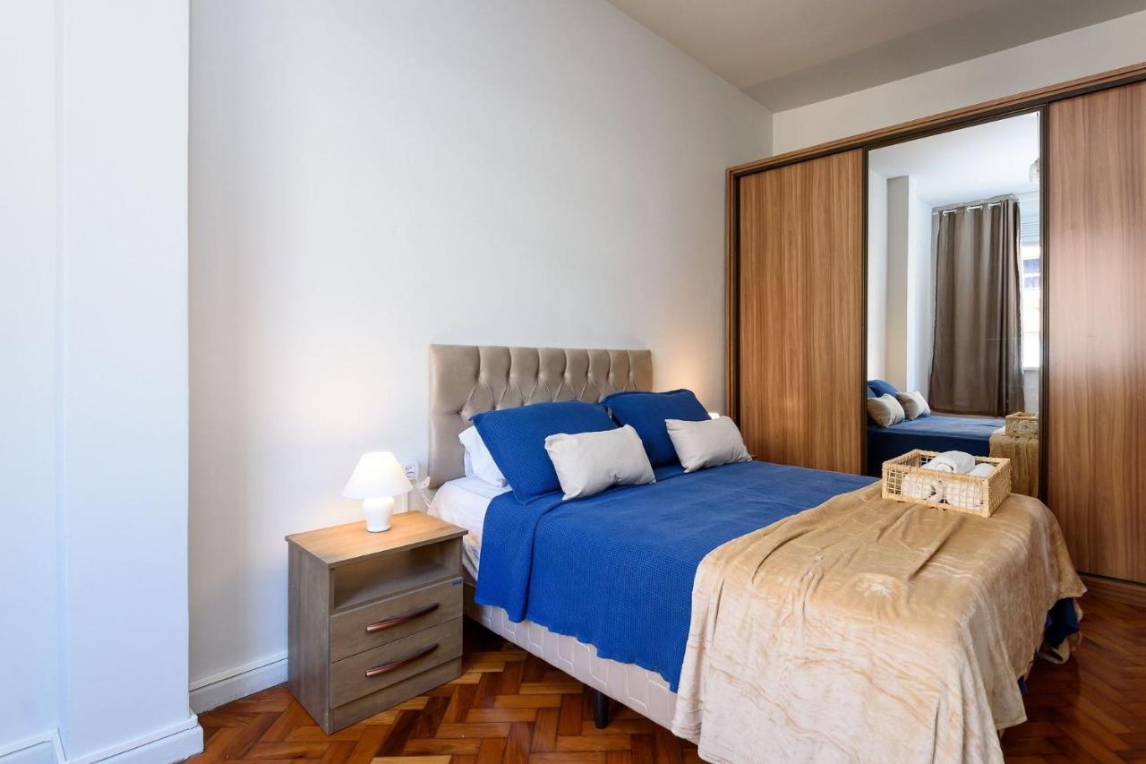 2 Quartos Em Copacabana C/ Vista-Mar | Pj 135/808 Rio de Janeiro Kültér fotó